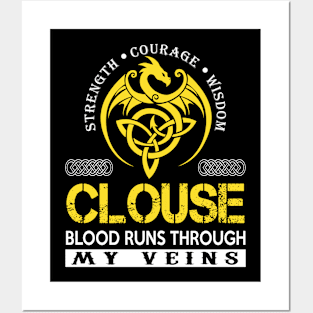 CLOUSE Posters and Art